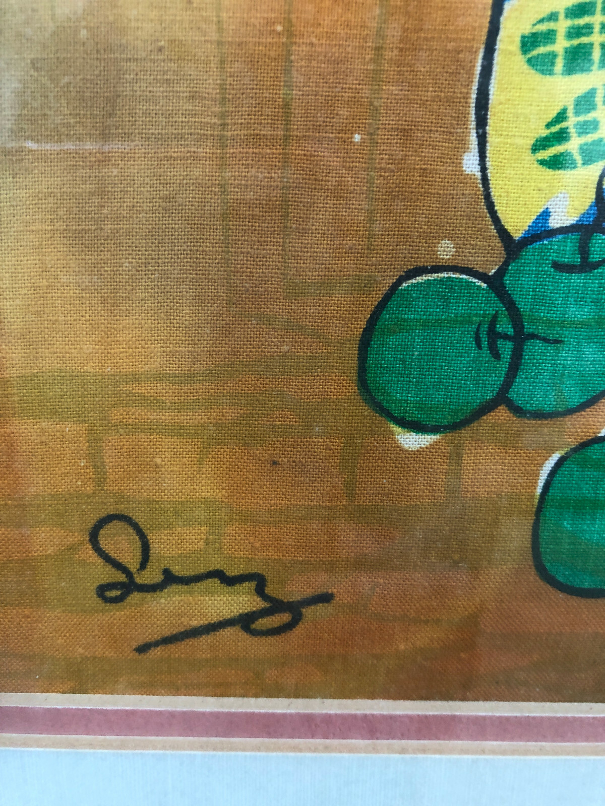 TWO BATIK PAINTINGS – HABITAT ASIA – SIGNED “SENG ” WITH COA