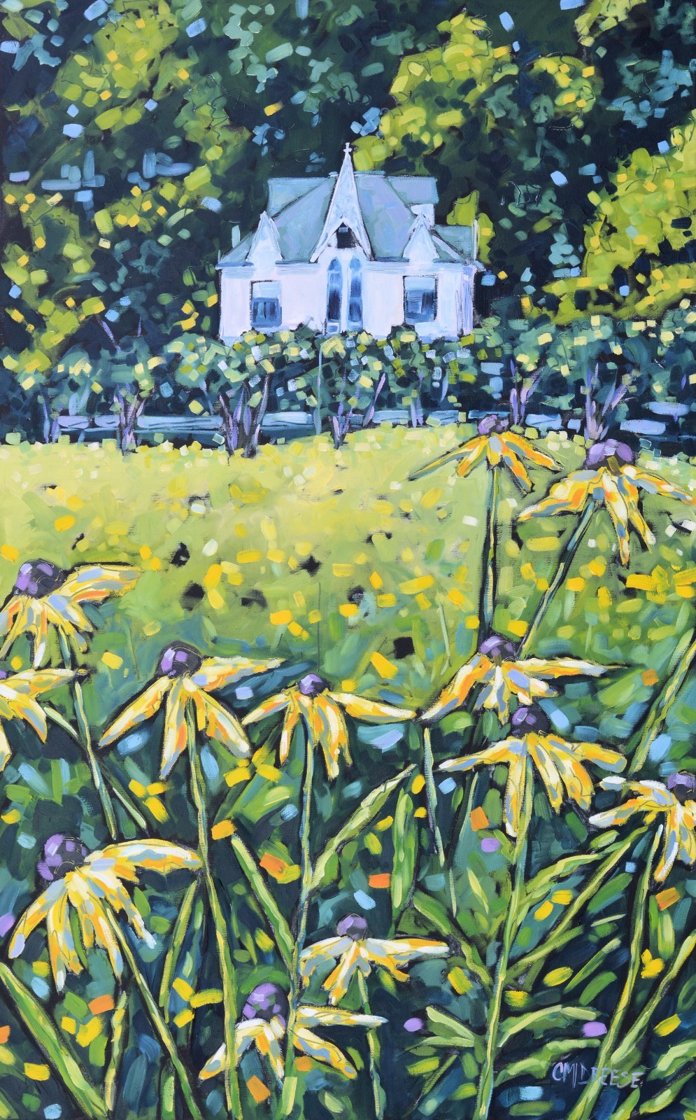Original Mackinac Island Painting – “Small Point” – 30×48 – Christi Dreese