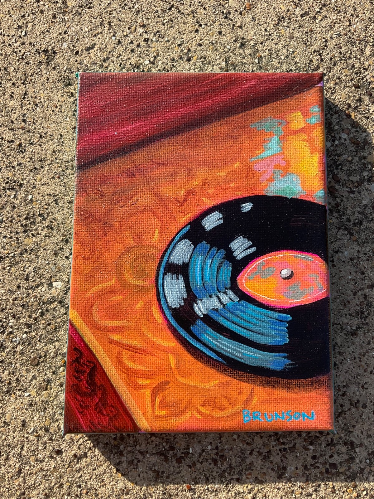 Original Acrylic Painting PRINT | Archival Premium Matte 5×7 by Tiffanie Brunson