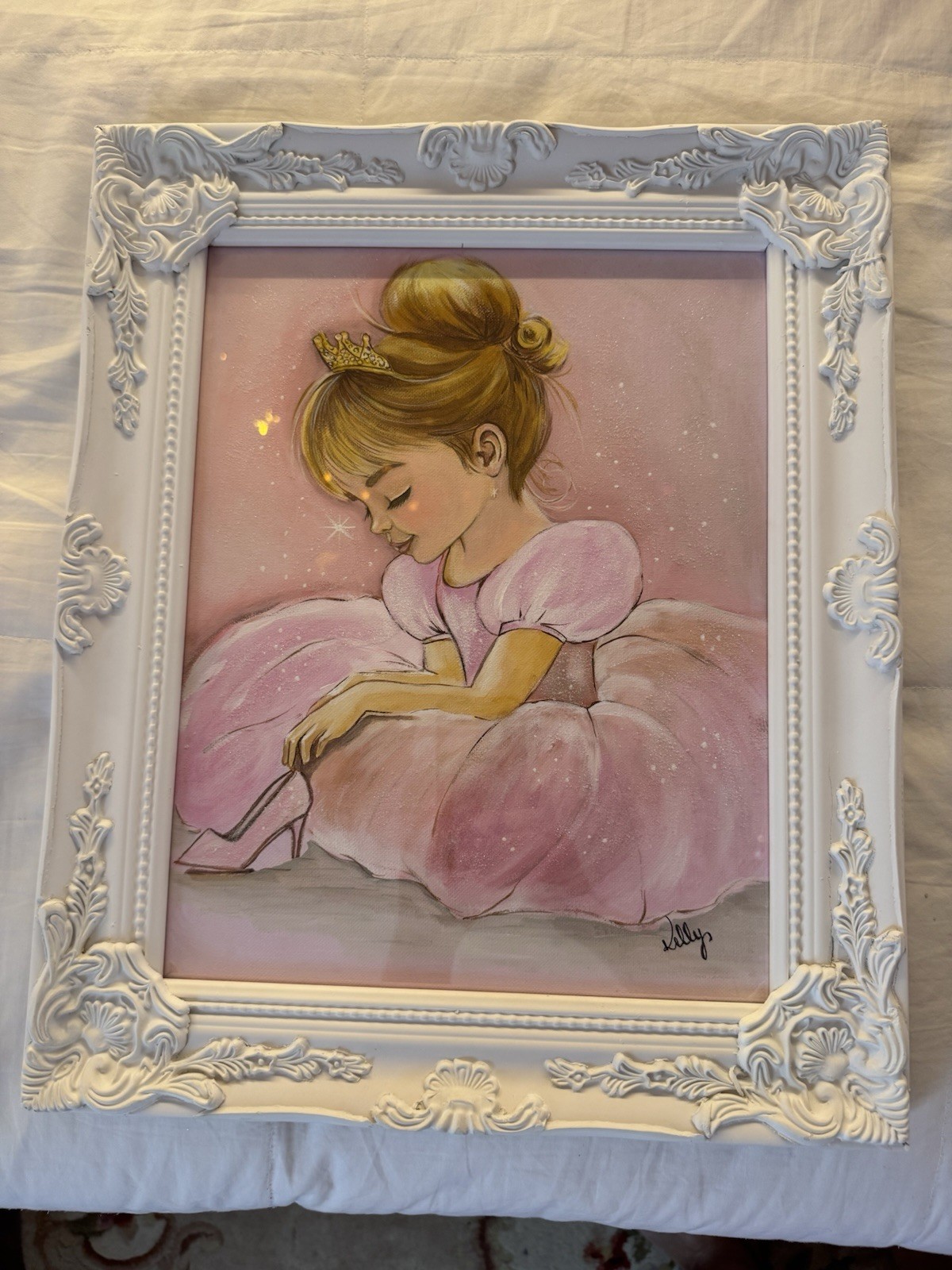 Canvas Acrylic Hand Painted – Princess
