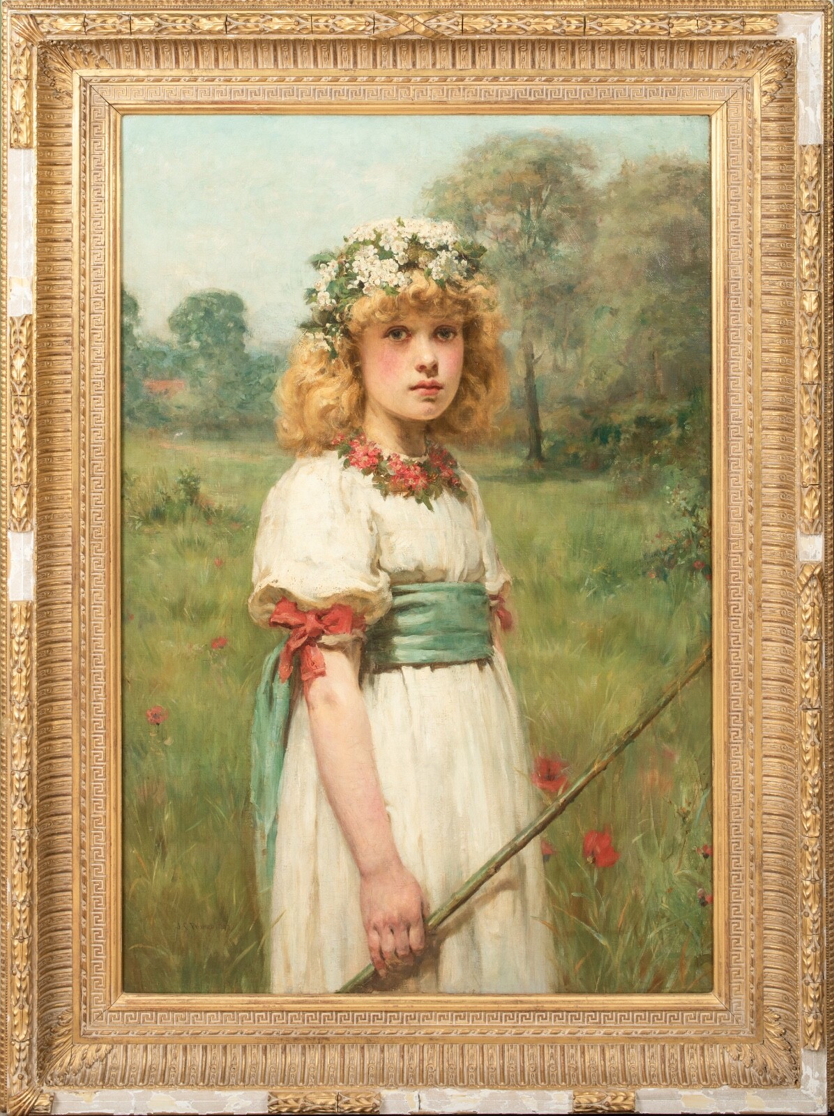 19th Century Pre-Raphaelite Queen Of May Valentine Cameron PRINSEP (1838-1904)