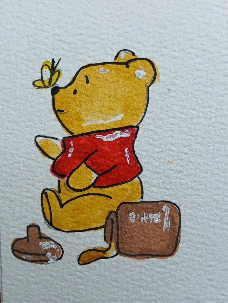 Aceo Mixed Media Art Card