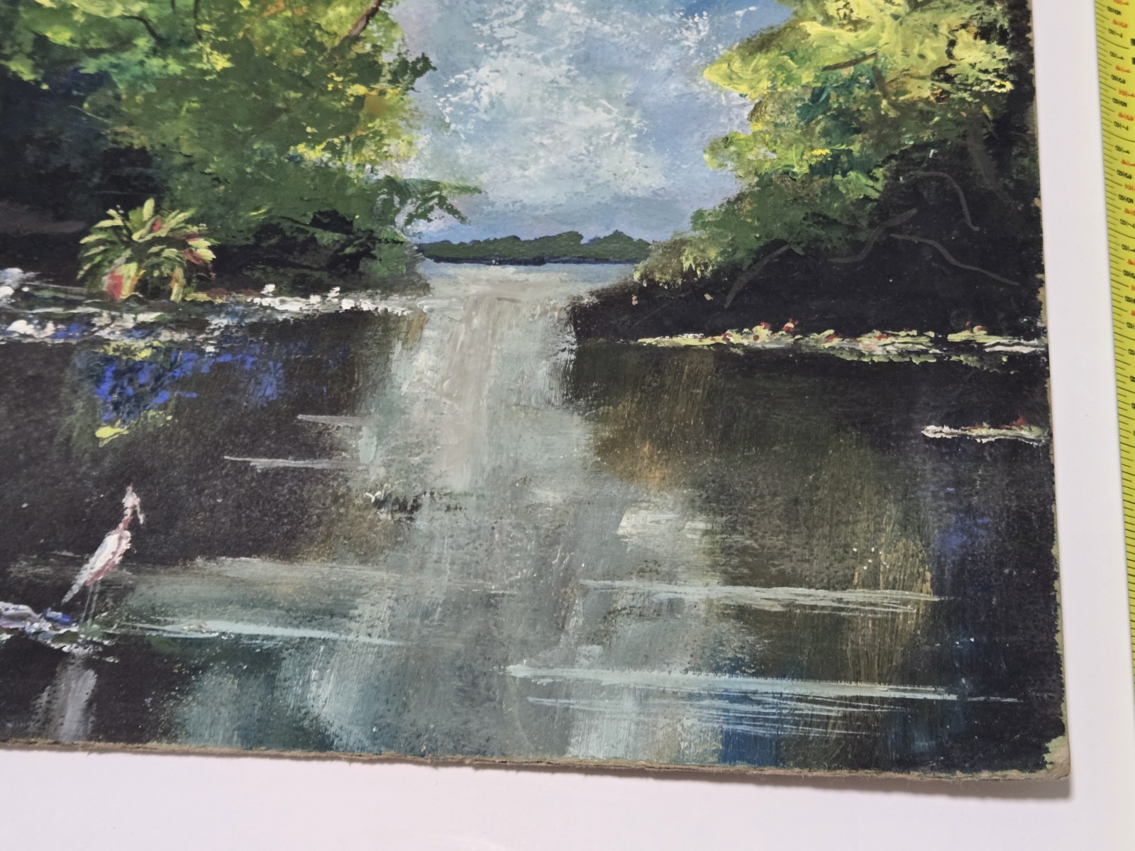 Florida Highwaymen Style Painting OOAK Signed Roberts 1969 Original On Board