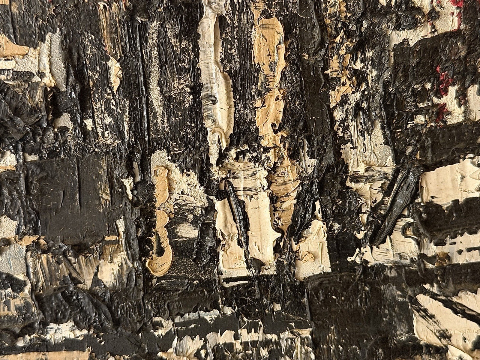 MUSEUM QUALITY SIGNED EVA SPEER ORIGINAL OIL PAINTING ABSTRACT EXPRESSIONIST