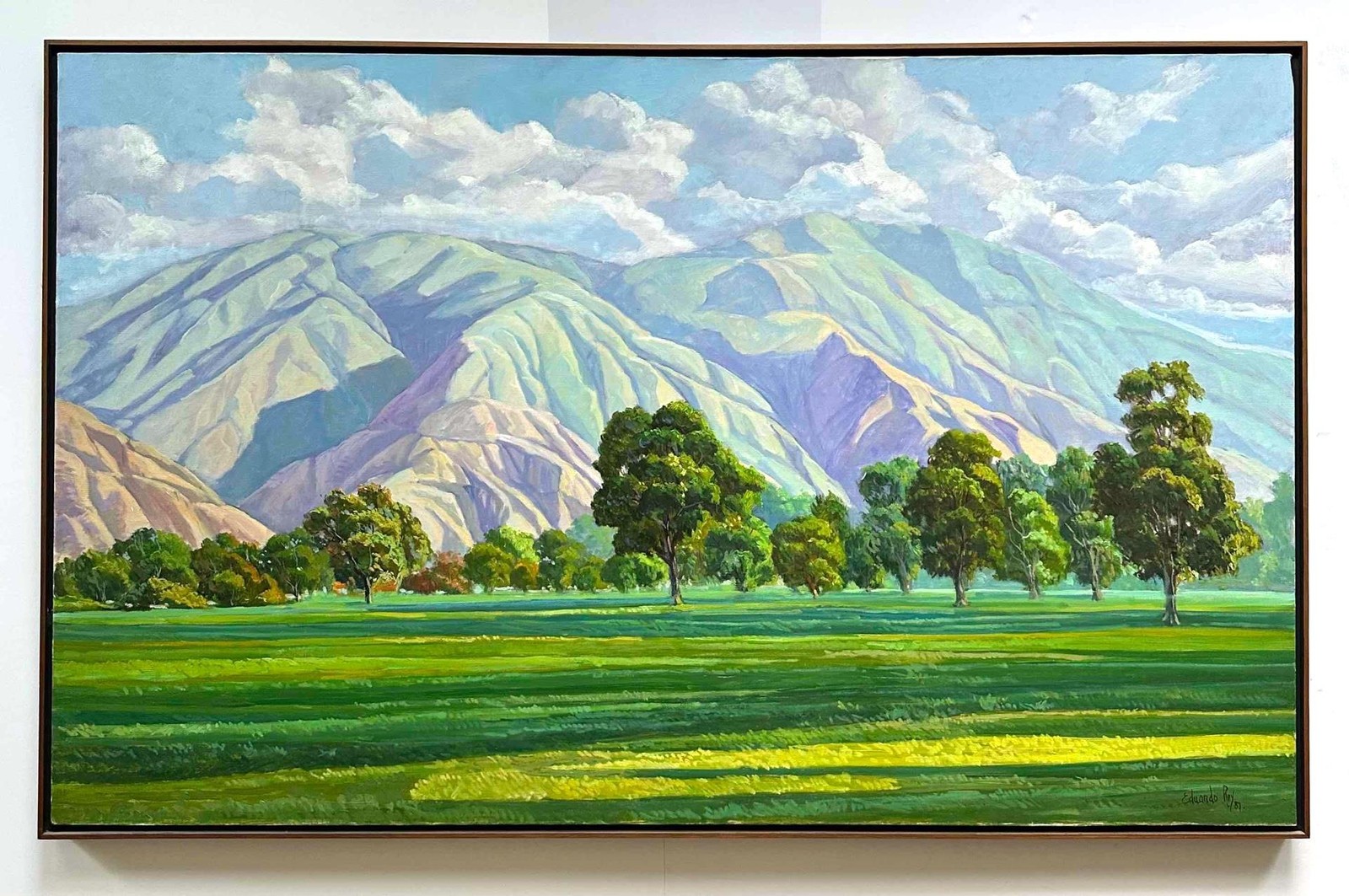 Eduardo Rey -Avila Country Club, Caracas, Venezuela -Fabulous Large Landscape