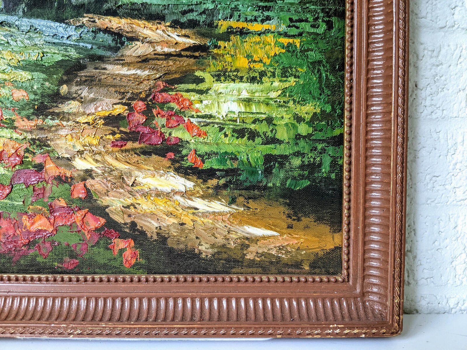 Original Framed Painting | Tuscan Home or Caribbean Home | Pastoral