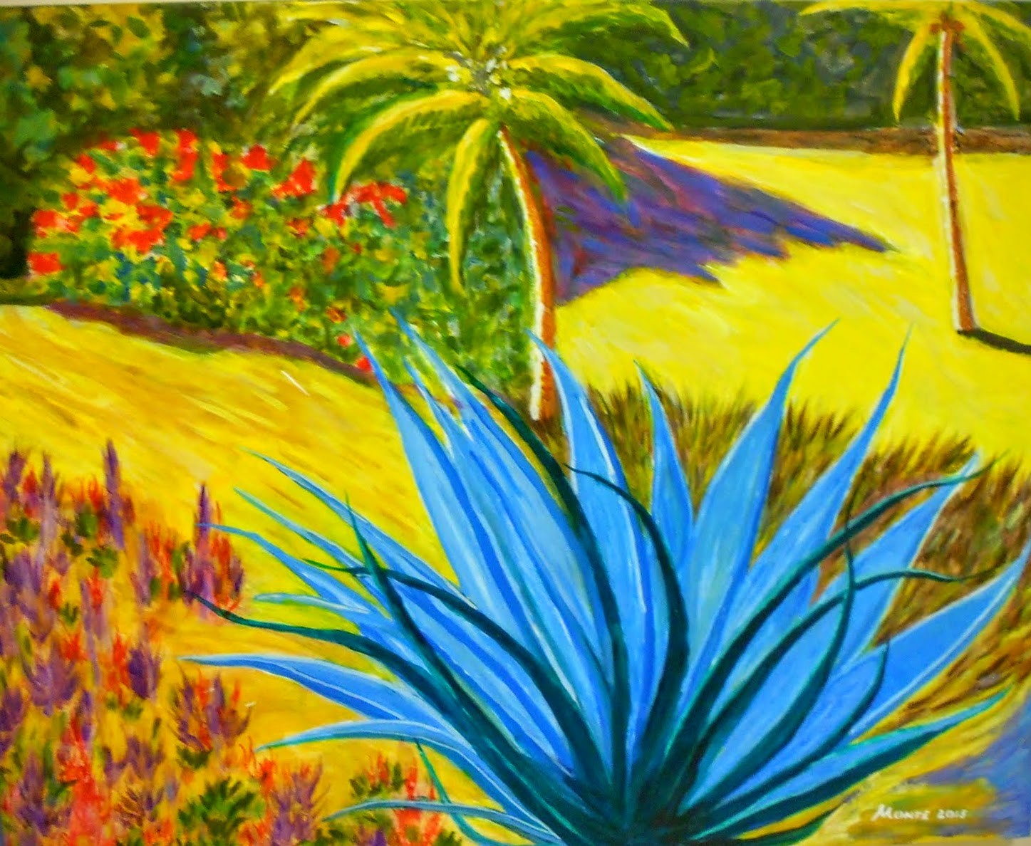 Impressionism-Landscape – 2000-Now, – Signed – Canvas 24 x 30 -Hand Painted