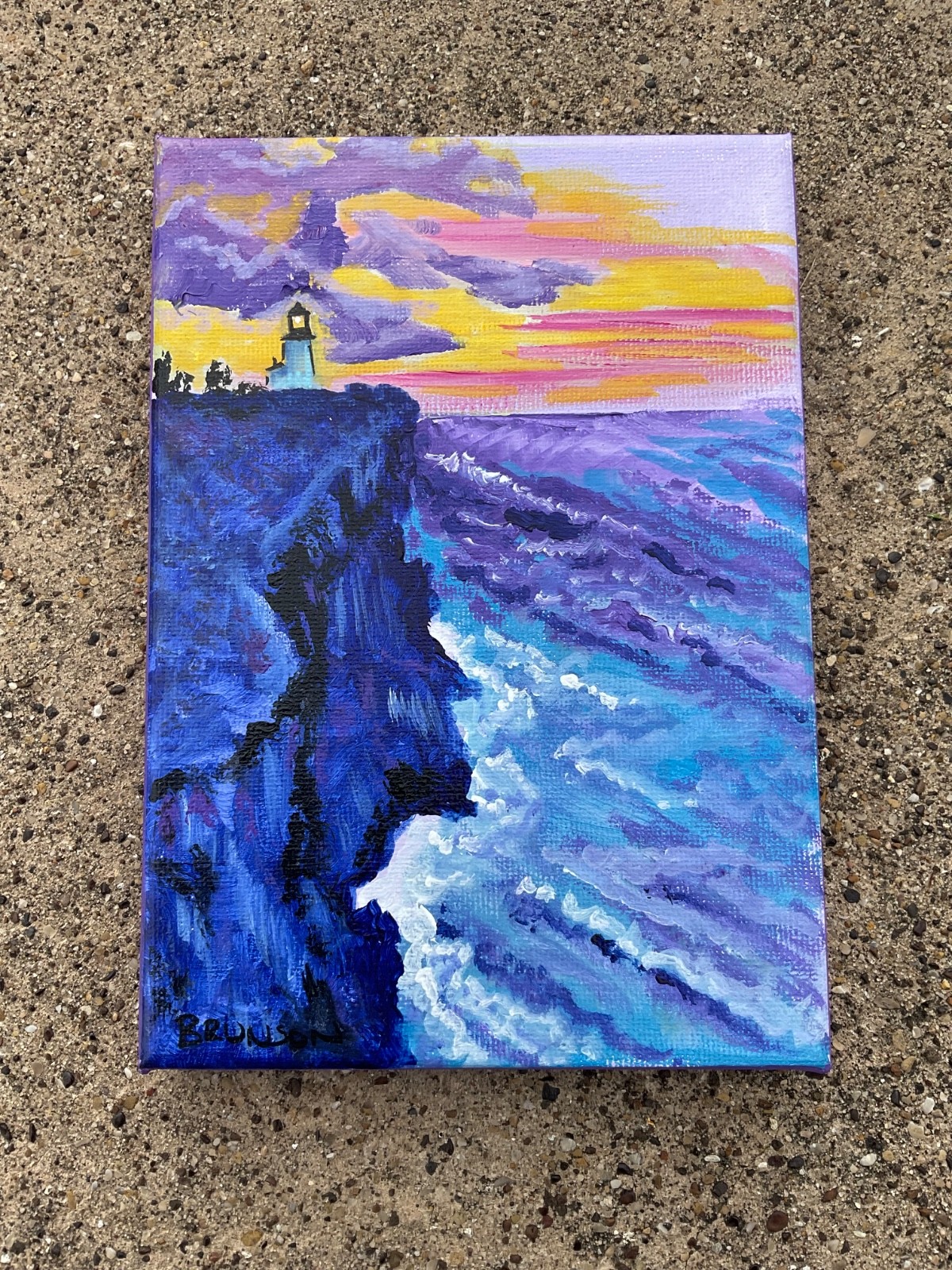 Original Acrylic Painting PRINT | Archival Premium Matte 5×7 by Tiffanie Brunson