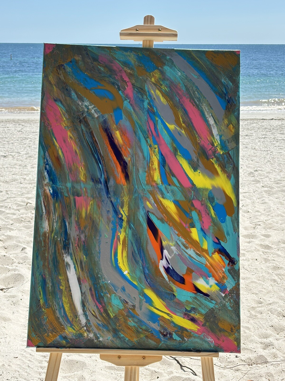 Energy infused painting RELEASE 24″ x 36″
