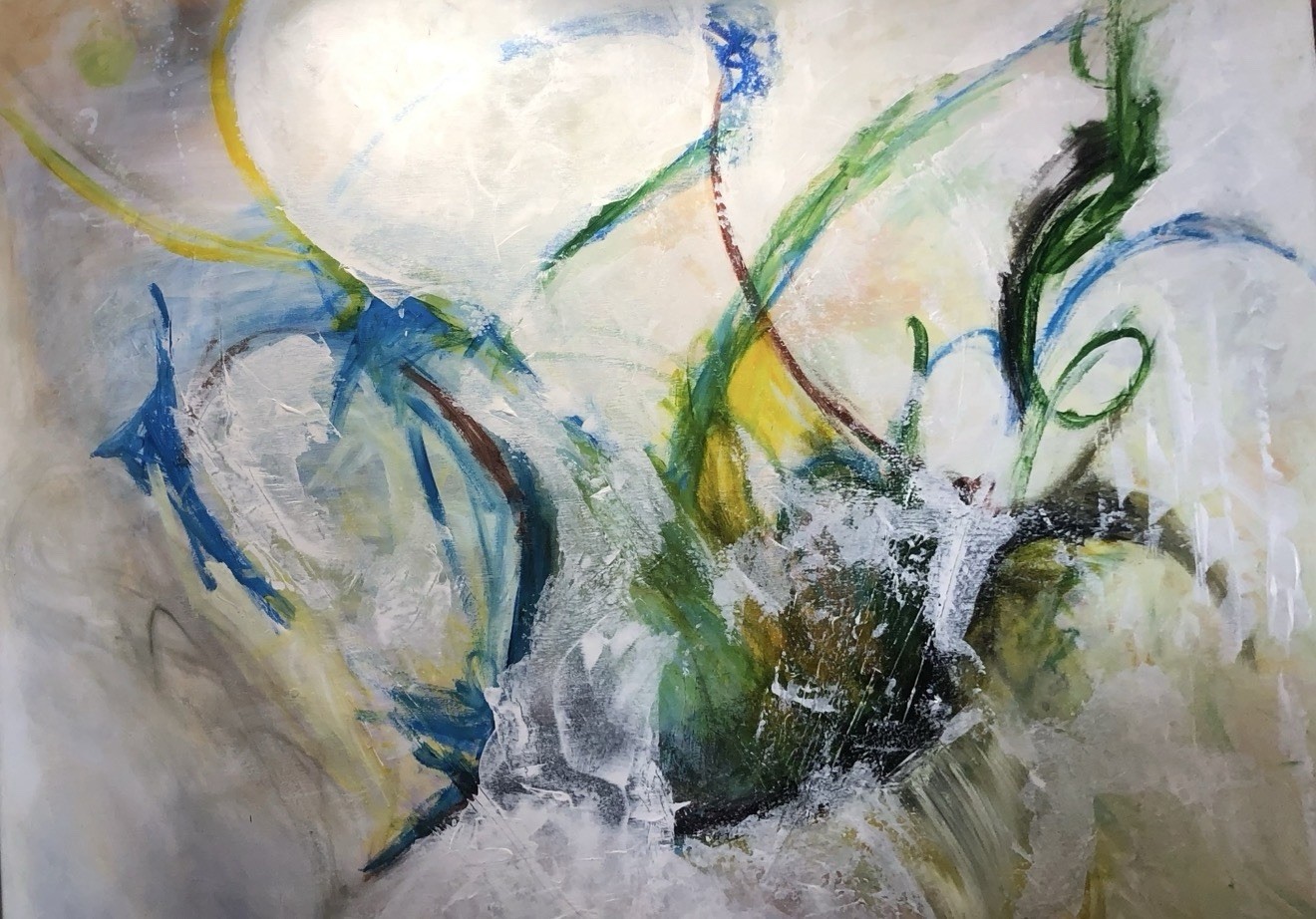Dipant Abstract 60×48 Large Canvas Original Artwork Fine Art Gallery Collector