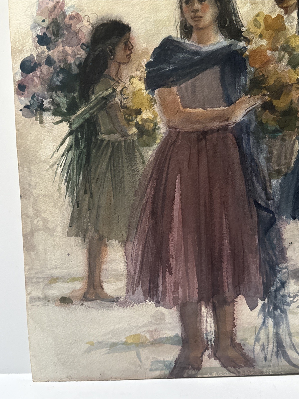 Eileen Whitaker Painting Mexican Mexico Portrait People Ladies Woman Women AWS