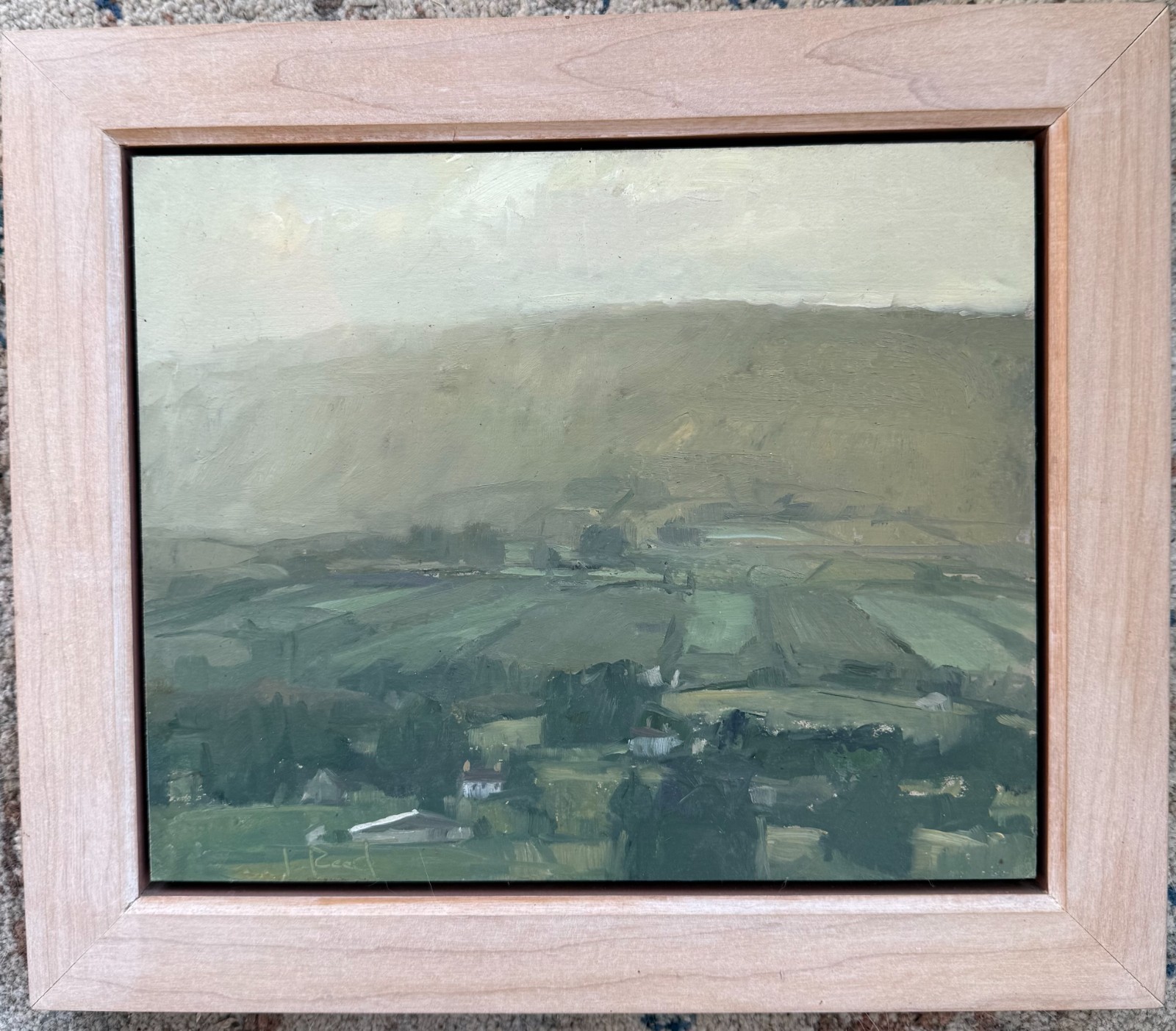 Ireland Landscape by Jeffery Reed signed 10 x 8 inches Oil on Panel