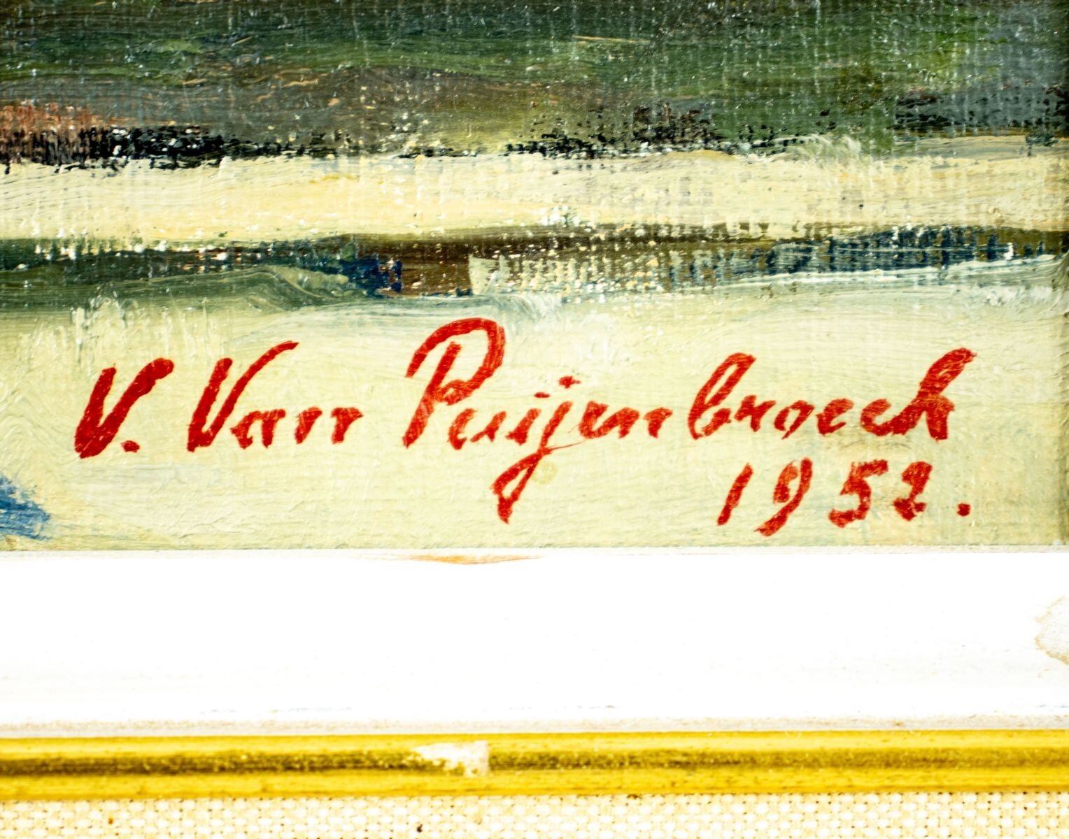 Vital Van Puyenbroeck (Belgium,1906-?) oil painting 135353