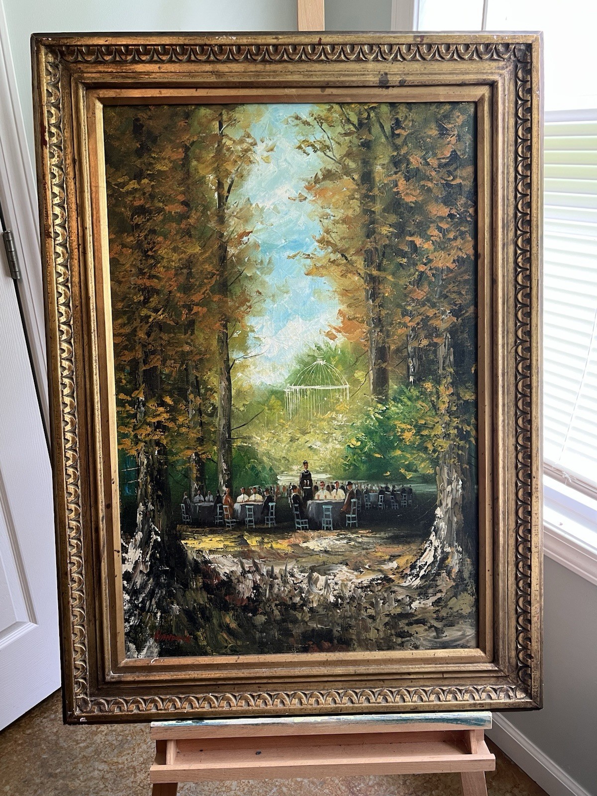 Vintage Oil by H. Hanover
