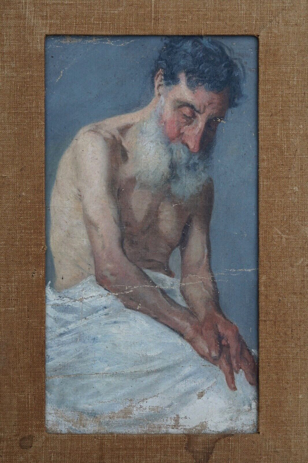 STUDY OF A MAN WITH BEARD, 19TH CENTURY.