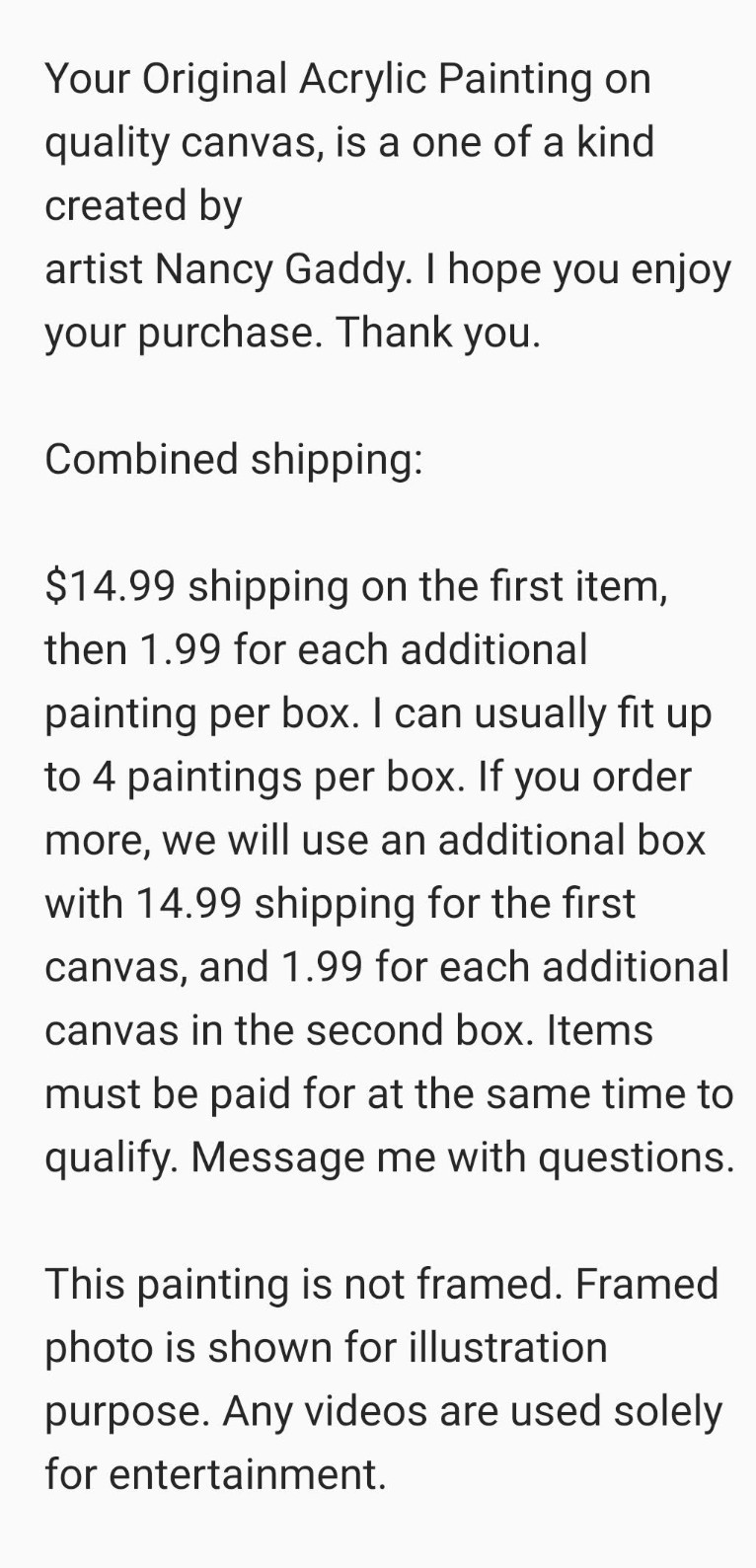 Original Expressionist 9 x 12 Western Horse Acrylic Canvas Wall Art Painting