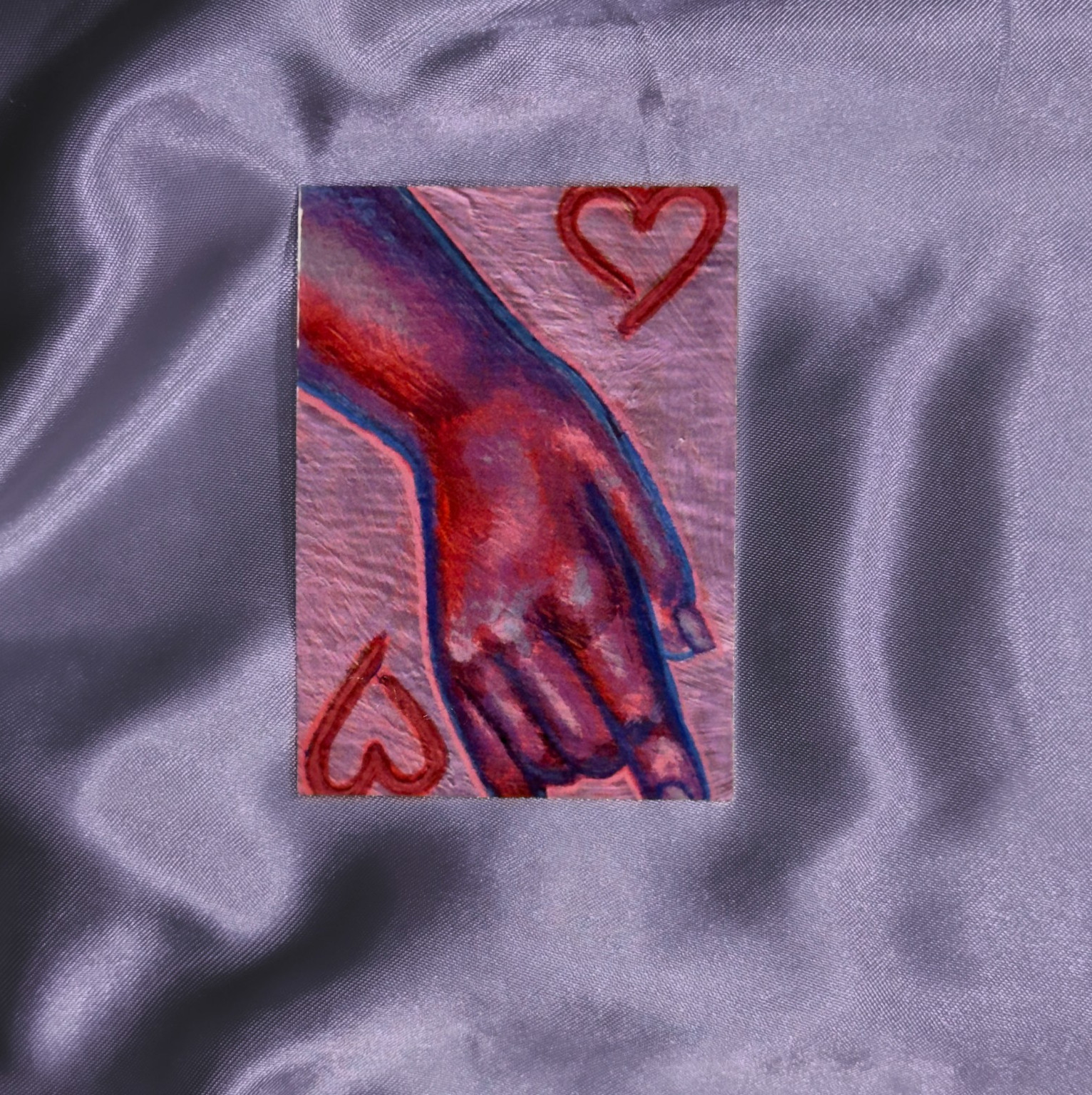 Original ACEO Painting Print, Acrylic Paint Painting Art by winston.witch