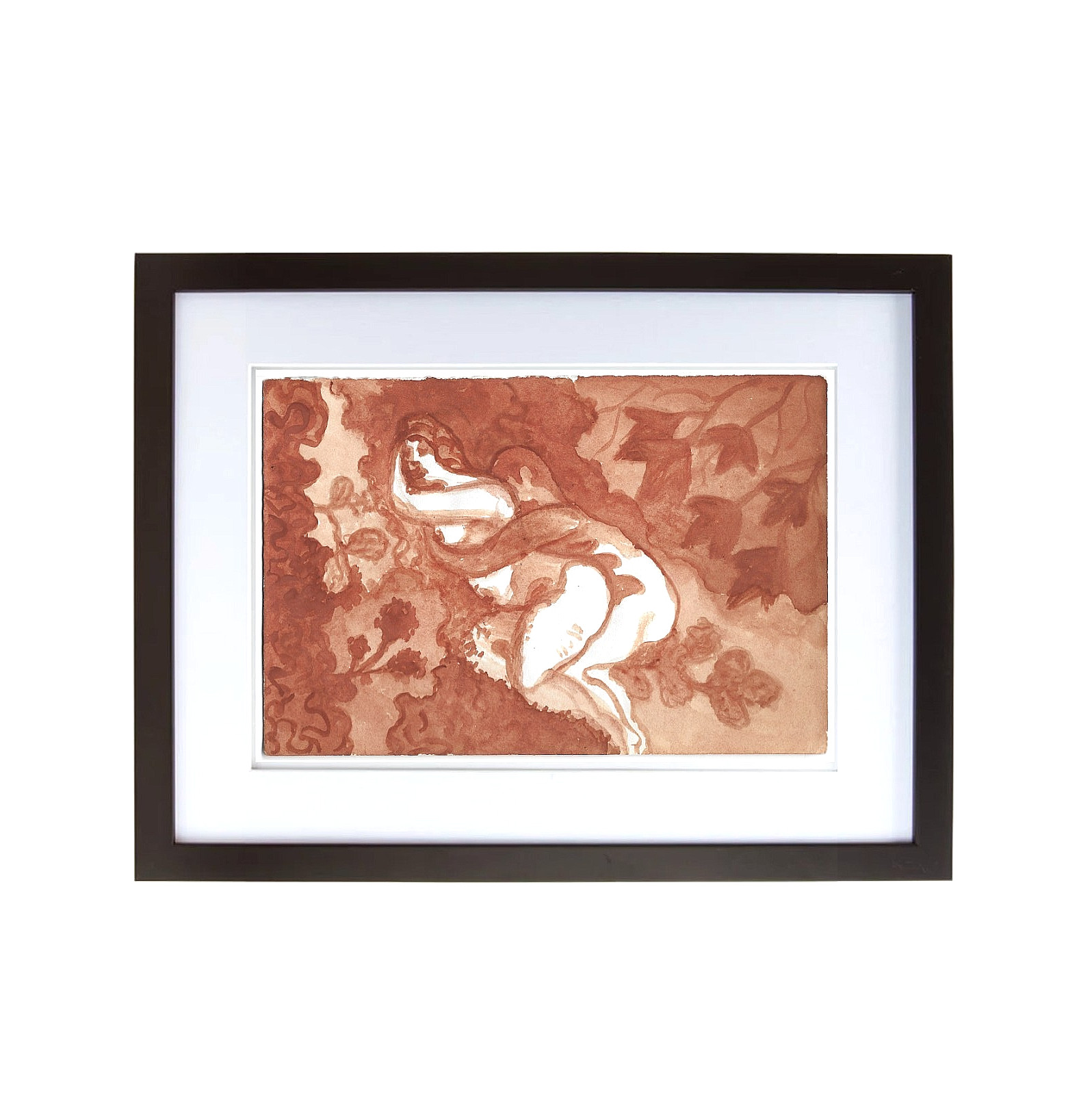 1971 2/8″Love intimacy”Soviet Underground AVANT-GARDE Artist A.POPOV-FRIN🔥SIGN