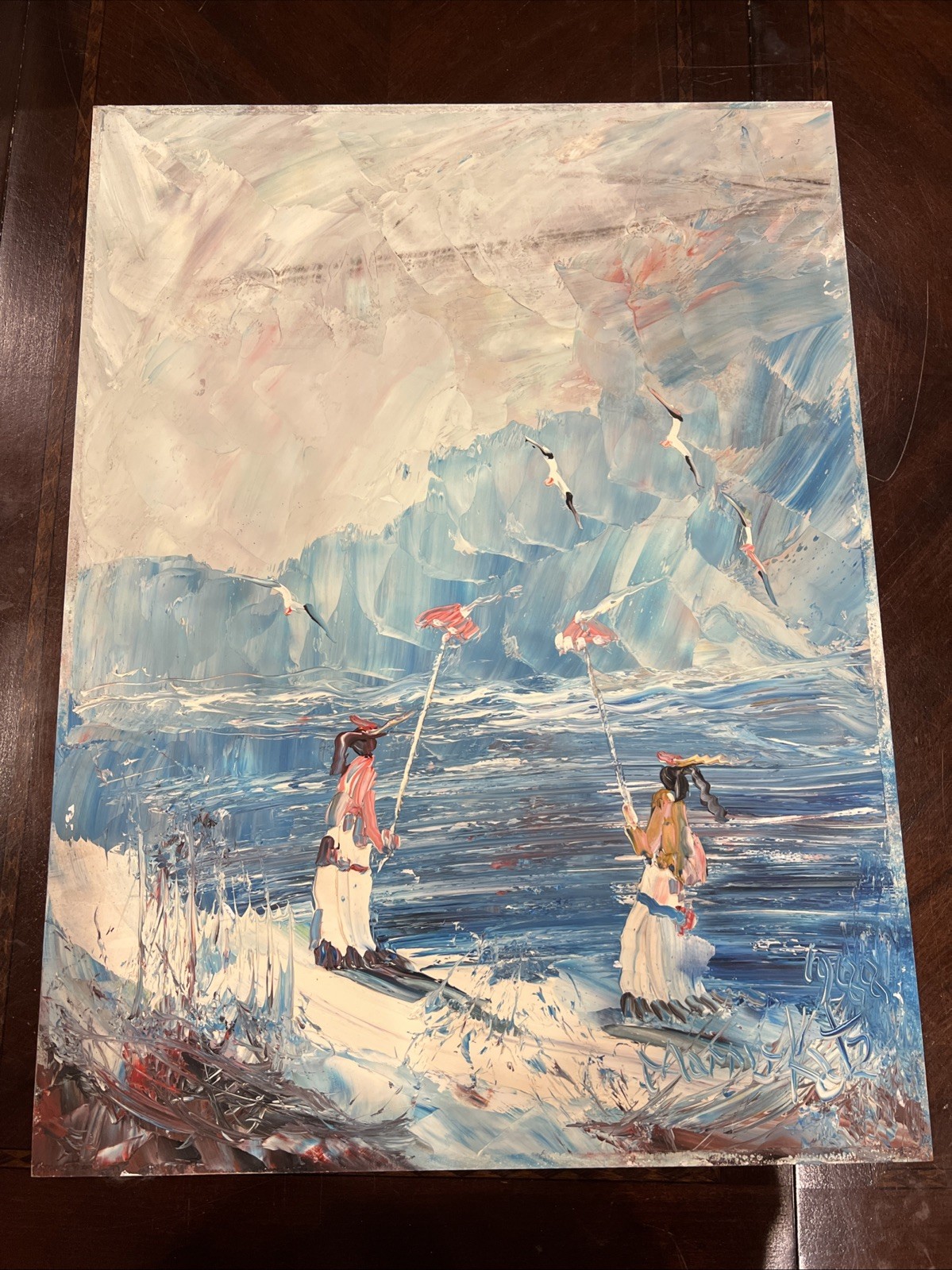 morris katz oil painting