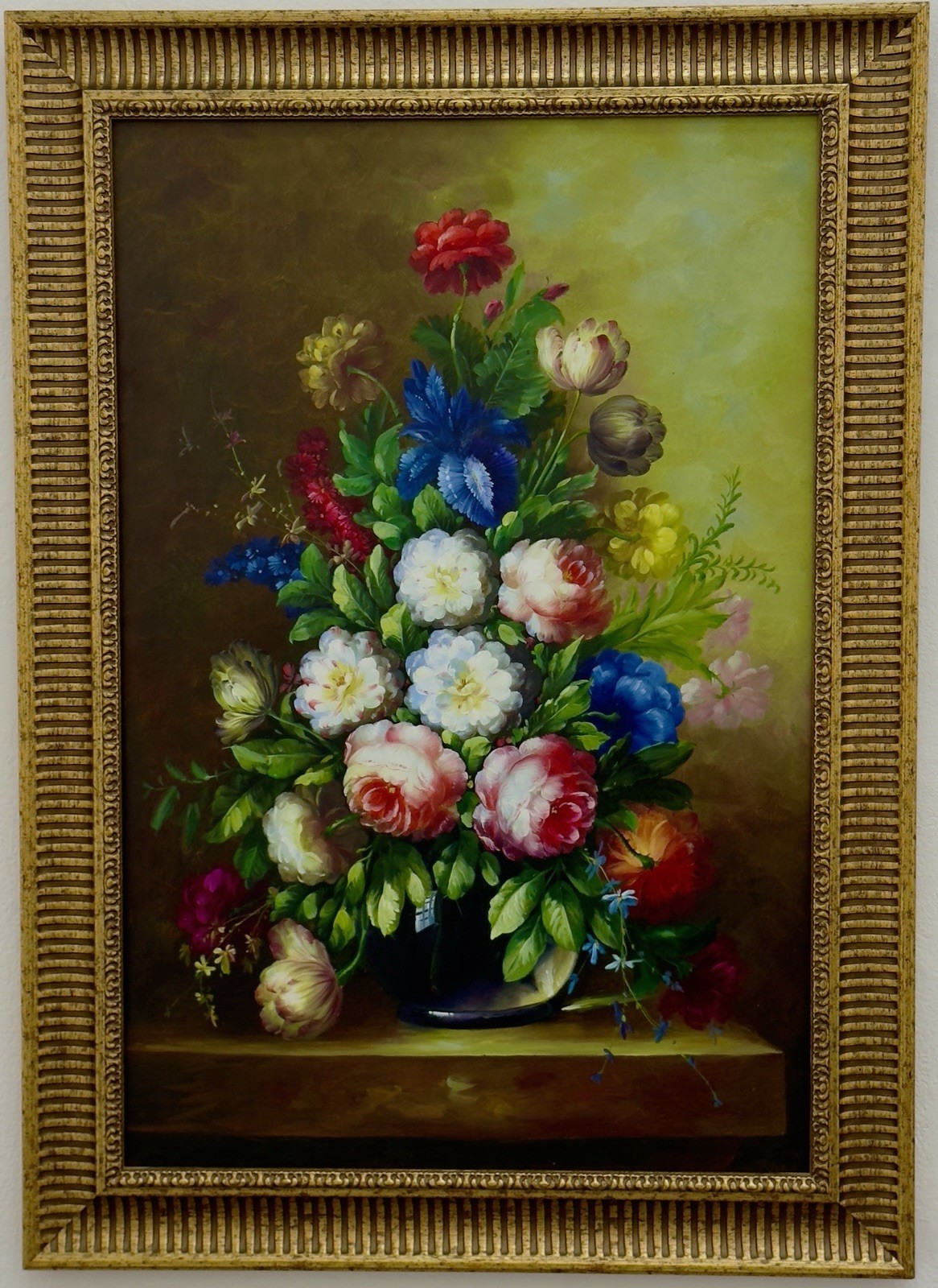 Marvelous Original Vintage Oil on Canvas Still Life Painting Signed & Framed