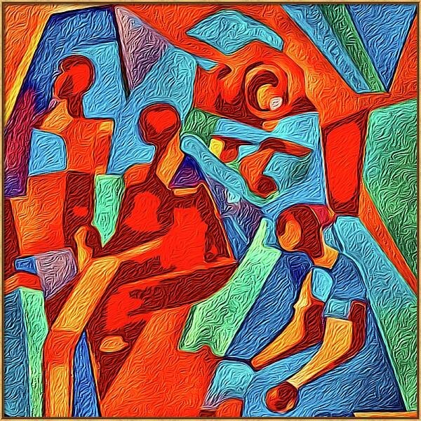 Adversity – 30″x30″ Framed Canvas