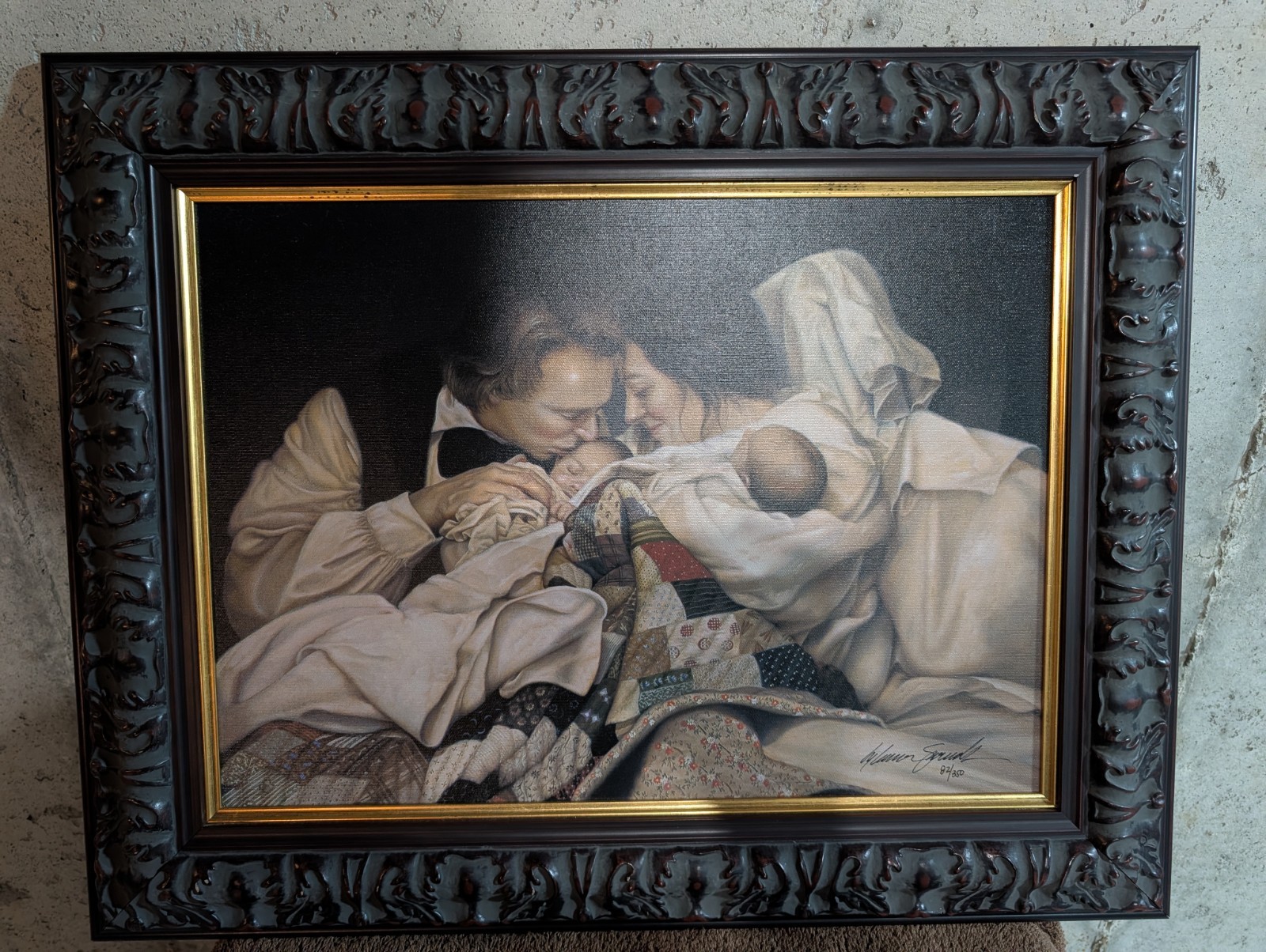 Liz Lemon Swindle A FATHERS GIFT, Giclee Canvas 82/350 signed LDS ART