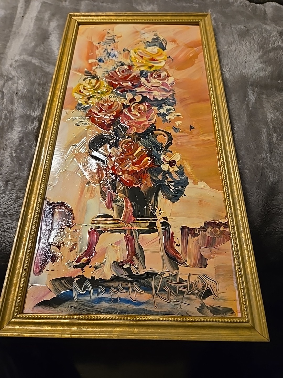 morris katz oil painting