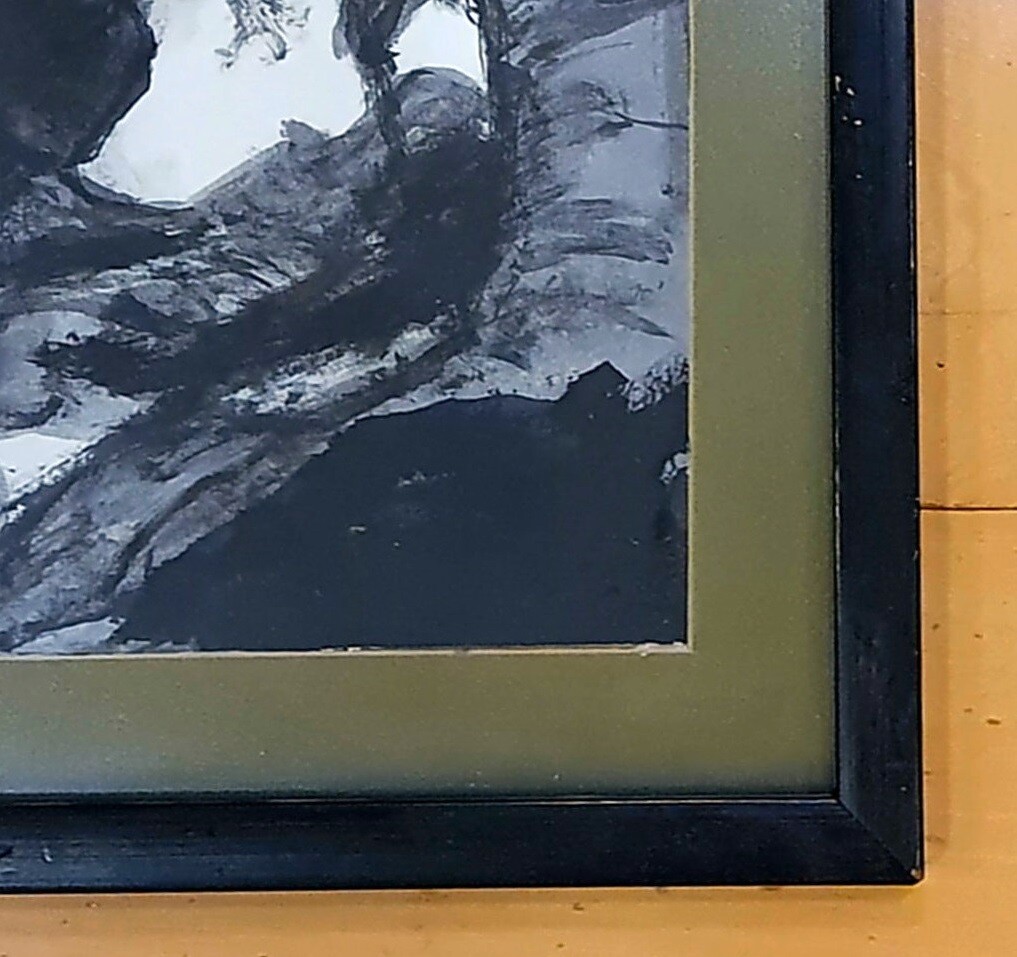FRANCISCO CORZAS INK ON PAPER SIGNED PAINTING