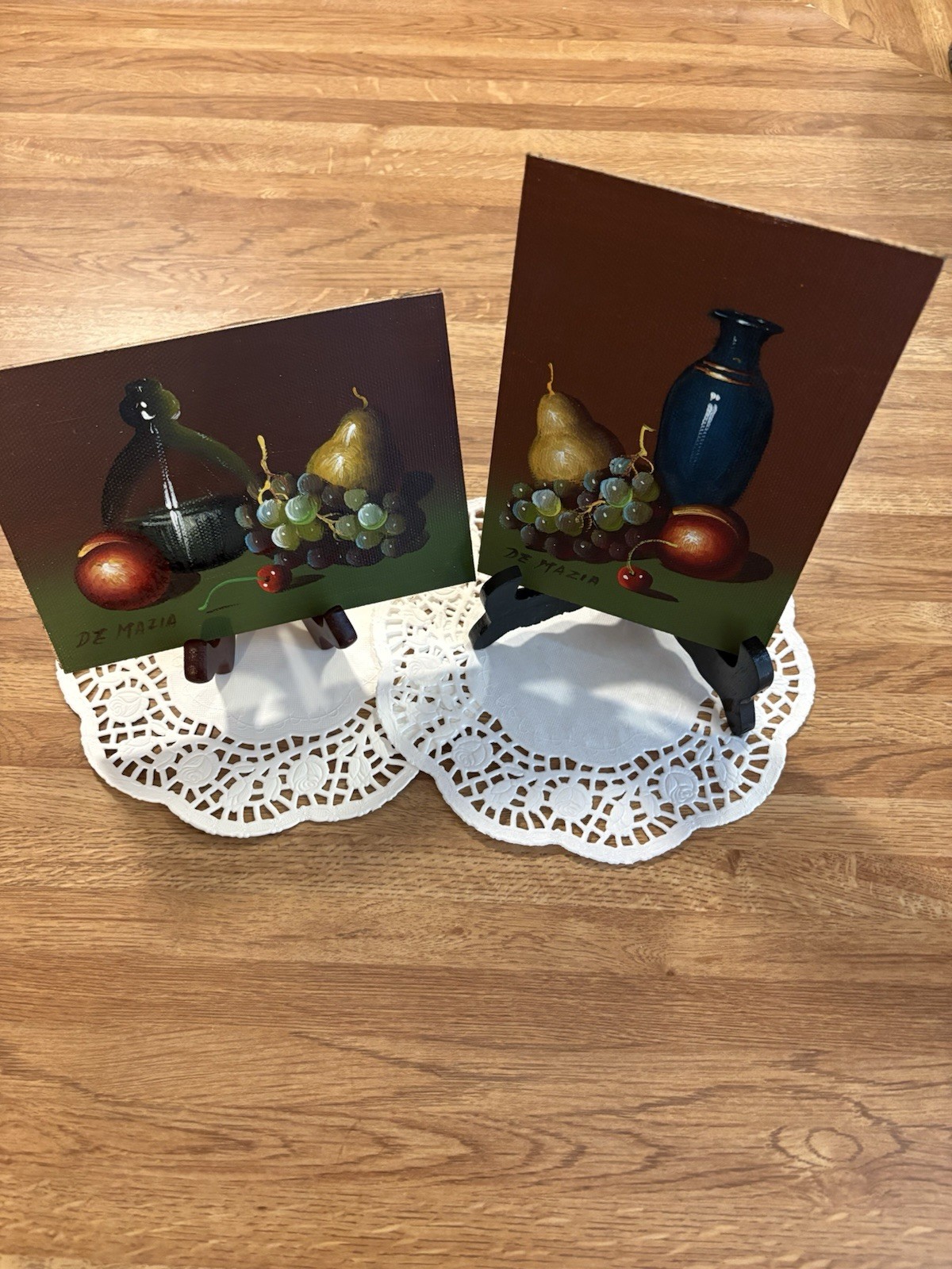 Two 5X7 Still Life’s…French American Artist: Violette De Mazia…Decorative Art..