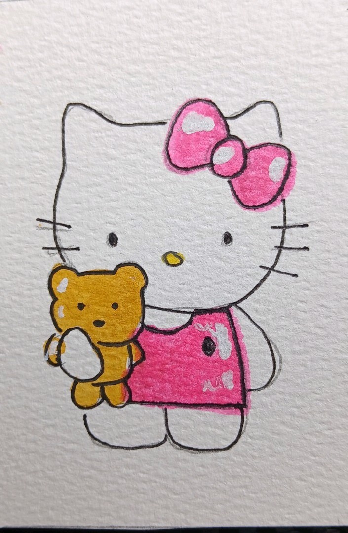 Aceo Mixed Media Art Card