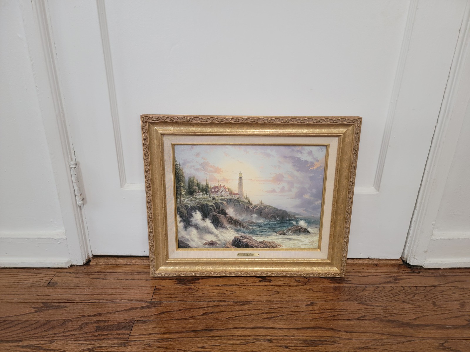 Thomas Kinkade “Clearing Storms” Framed The Classics Collection COA Edition 1
