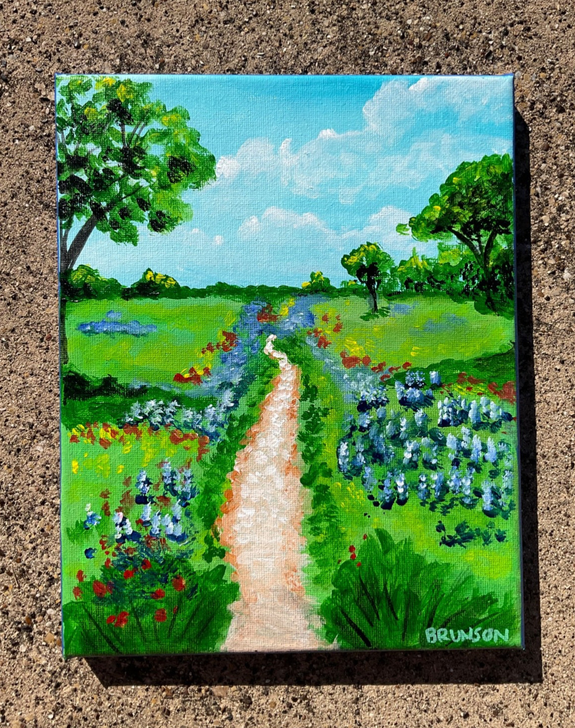 Original Acrylic Painting on Canvas 8×10 by Tiffanie Brunson