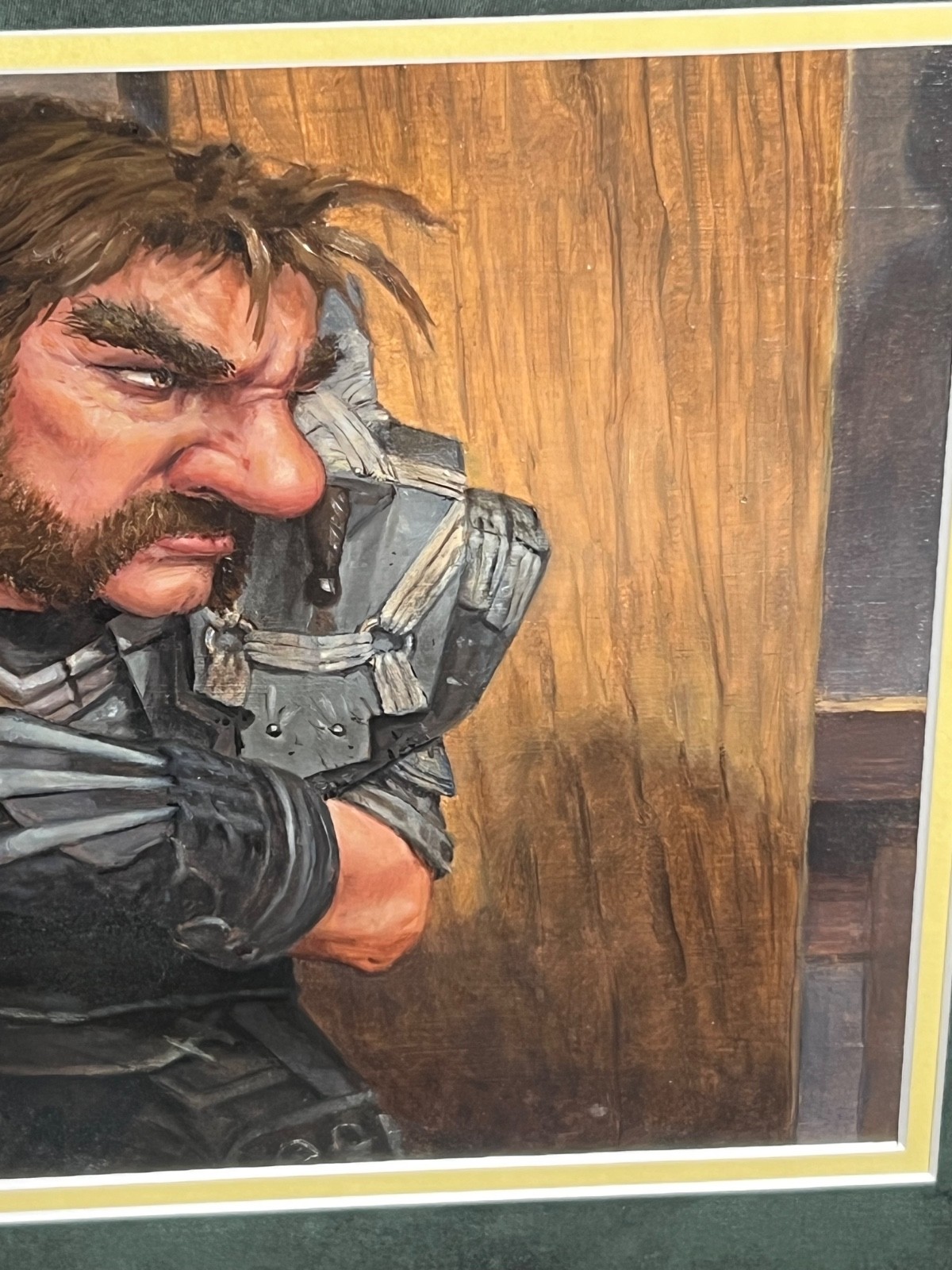 HTF Steven Belledin Original Oil Painting World Warcraft Gnome “Waldo the Decoy”