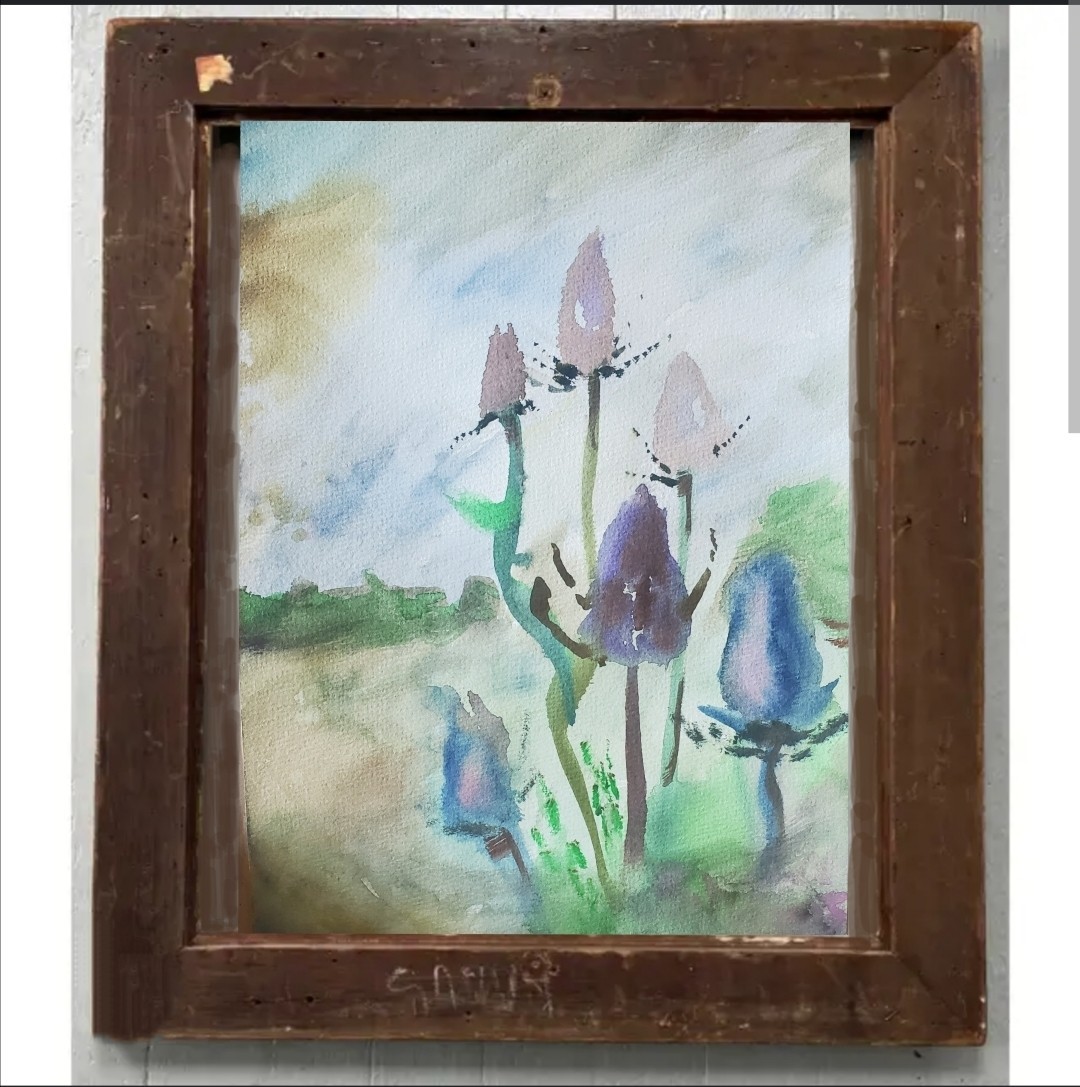 Watercolor Painting Impressionism Original